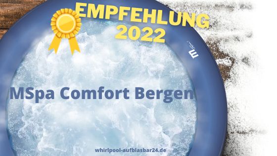 Whirlpool Empfehlung MSpa Comfort Bergen