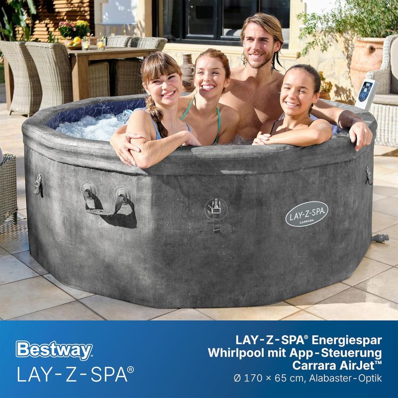 LAY Z SPA Carrara Whirlpool mit Familie s